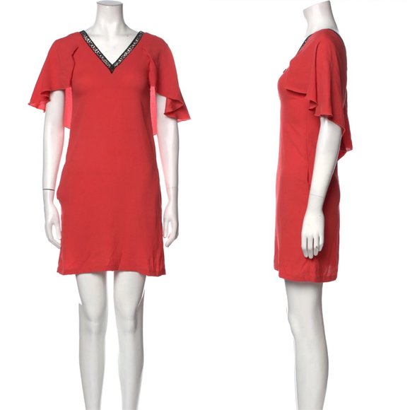 MAJE V-Neck Mini Dress - Picture 15 of 15